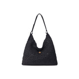 Raffia Triangle Women's Shoulder Bags