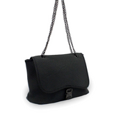 FLAP CROSSBODY BLACK