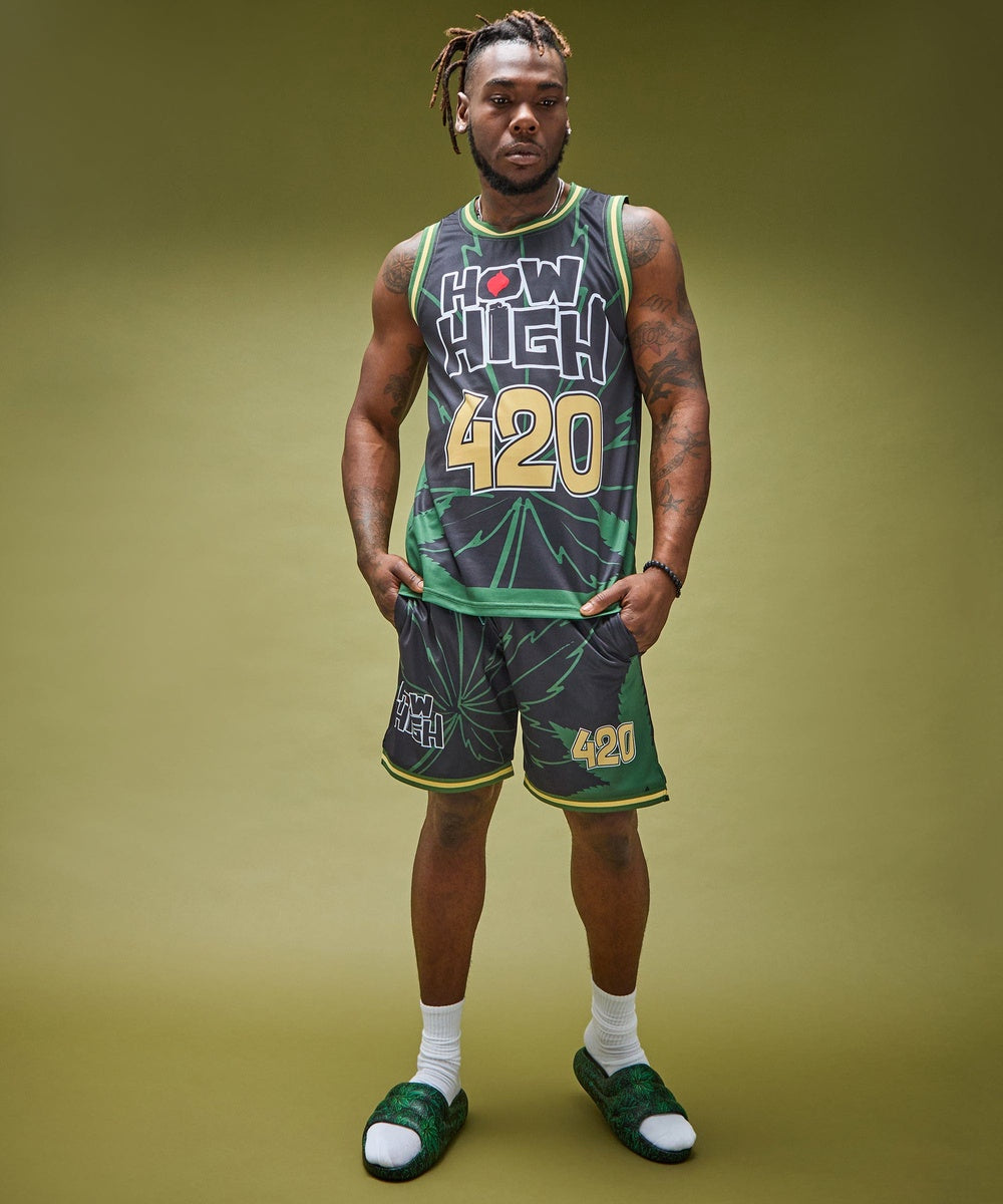 How High Basketball Short - Black