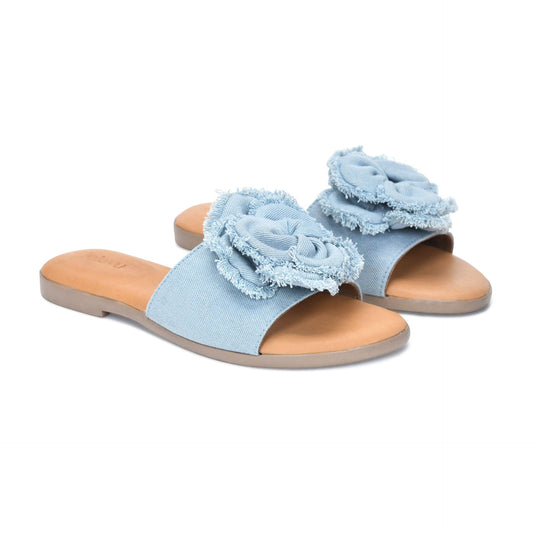 Rosetta - Light Denim Sandals