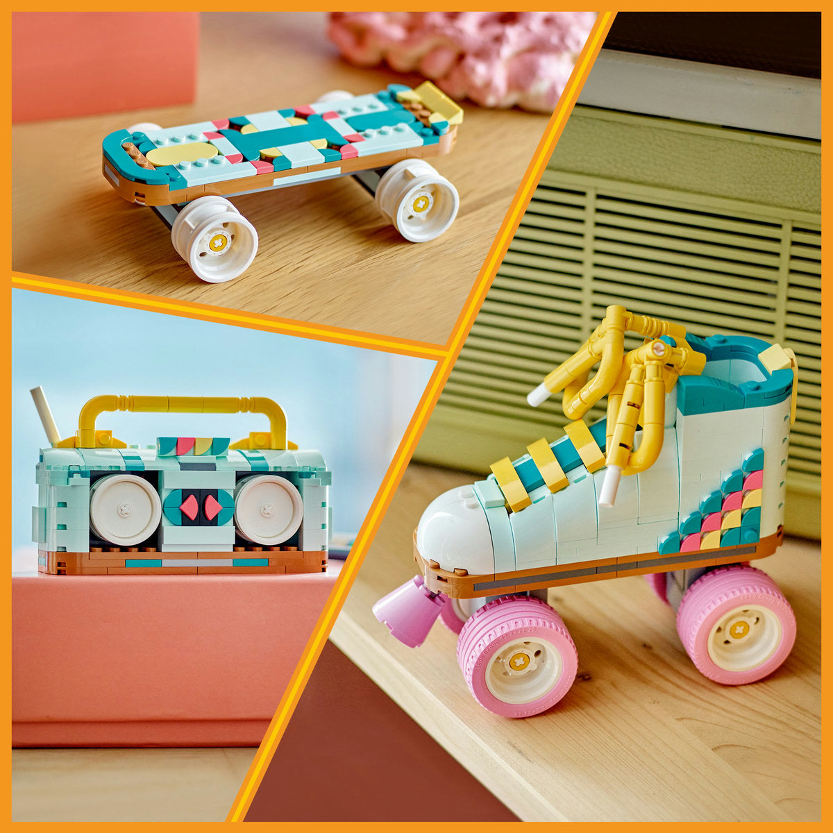 LEGO® Creator Retro Roller Skate 3in1 Toy 31148