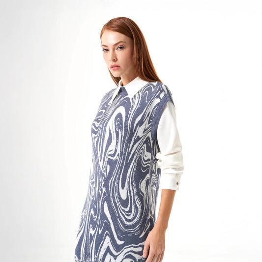 Mizalle - Dress Indigo Apparel