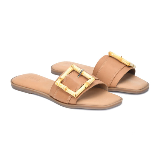 Amy -Cognac  Sandals