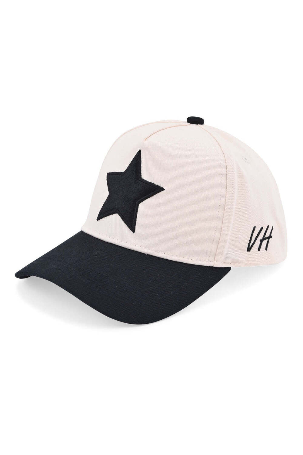 Vintage Havana Vintage Havana Trucker Hat for Women & Men – Black & Tan Adjustable Cap – Embroidered Pony Hair Star