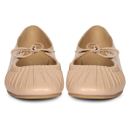Ellie -Nude Sandals