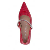 Antonella Embossed Leather Pump