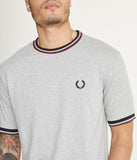 Brooklyn Laundry Men'sÂ Tonal Embroidery Crew Neck Tee