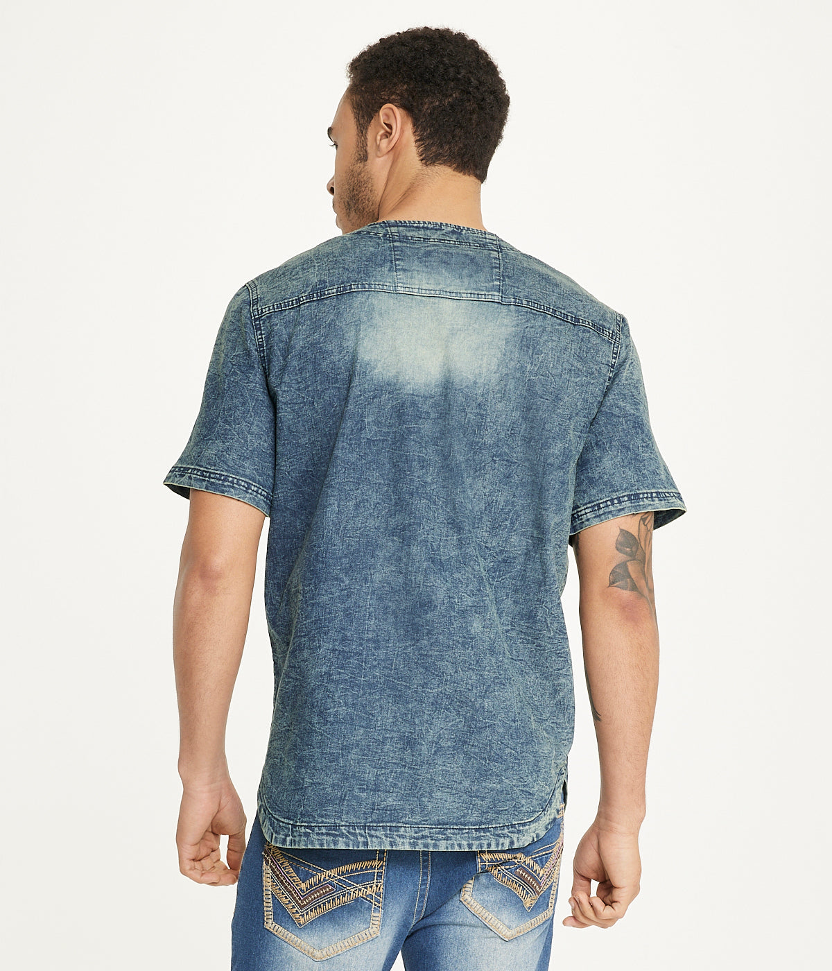 Brooklyn Laundry Men's Baseball Denim Shirt