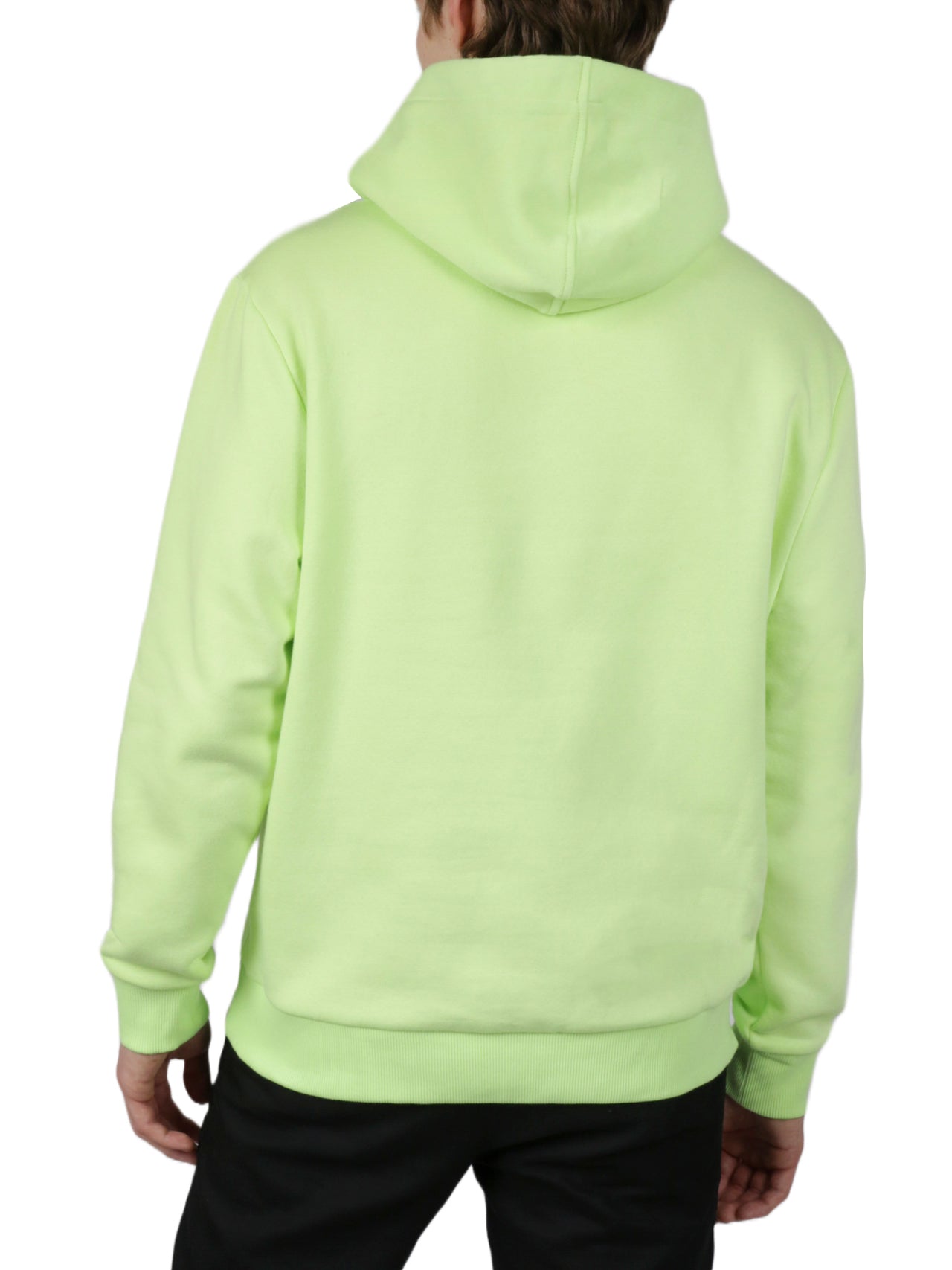 Long Sleeves Monogram Fleece Hoodie