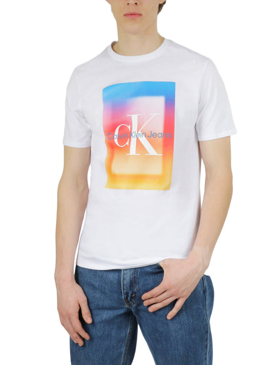Short Sleeves Vibrant Block Tee