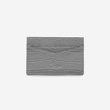 Genuine Croc Leather Slim Card Case