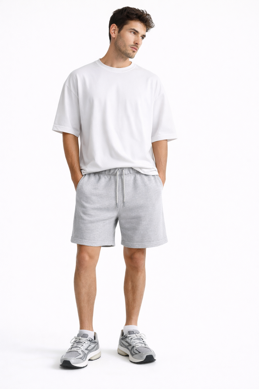 Fleece Drawstring Shorts
