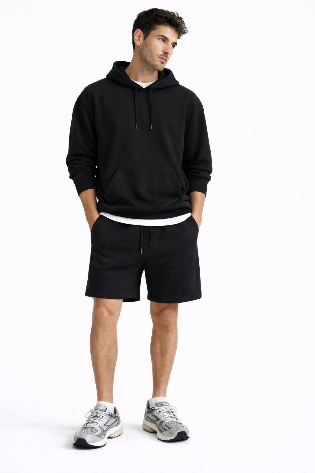 Fleece Drawstring Shorts