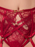 Melrose Embroidered Garter - Frederick's of Hollywood