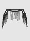 Lune Beaded Garter Belt - Frederick's of Hollywood