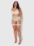 Luella Lace Garter Belt - Frederick's of Hollywood