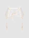 Luella Lace Garter Belt - Frederick's of Hollywood
