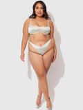 Neev Oil Slick Unlined Bandeau Bra - Fredericks fo Hollywood