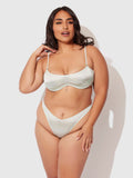 Neev Oil Slick Unlined Bandeau Bra - Fredericks fo Hollywood