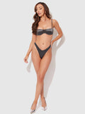Neev Oil Slick Unlined Bandeau Bra - Fredericks of Hollywood