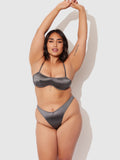 Neev Oil Slick Unlined Bandeau Bra - Fredericks of Hollywood