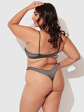 Neev Oil Slick Unlined Bandeau Bra - Fredericks of Hollywood