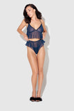 Rowen Chiffon Sleep Cami & Panty - Frederick's of Hollywood