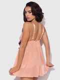 Pia Unlined Soft Cup Mesh Babydoll - Frederick's Of Hollywood