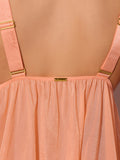 Pia Unlined Soft Cup Mesh Babydoll - Frederick's Of Hollywood