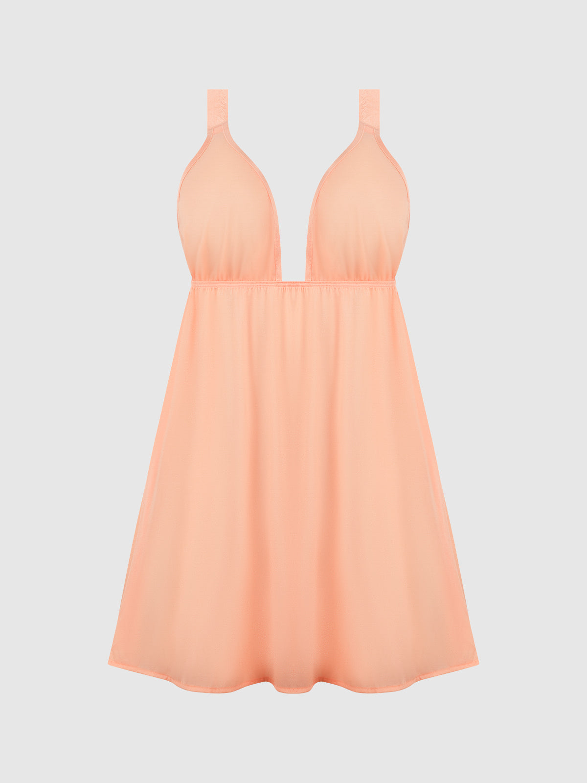 Pia Unlined Soft Cup Mesh Babydoll - Frederick's Of Hollywood