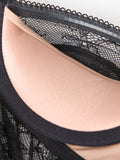 Luella Lace & Satin Cup Babydoll - Frederick's Of Hollywood
