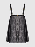 Pia Lace Unlined Soft Cup Babydoll - Frederick's Of Hollywood