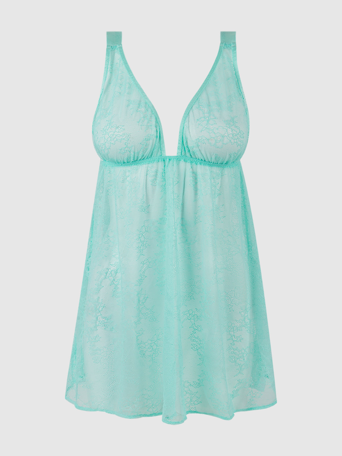 Pia Lace Unlined Soft Cup Babydoll - Frederick's Of Hollywood