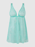 Pia Lace Unlined Soft Cup Babydoll - Frederick's Of Hollywood