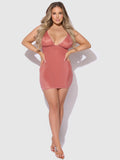 Pia Shine Mesh Strappy Back Chemise - Frederick's of Hollywood
