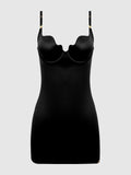 Director's Cut Liquid Satin Chemise - Frederick's of Hollywood