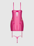 Venus Lace Strappy Chemise & G-String Set - Frederick's of Hollywood