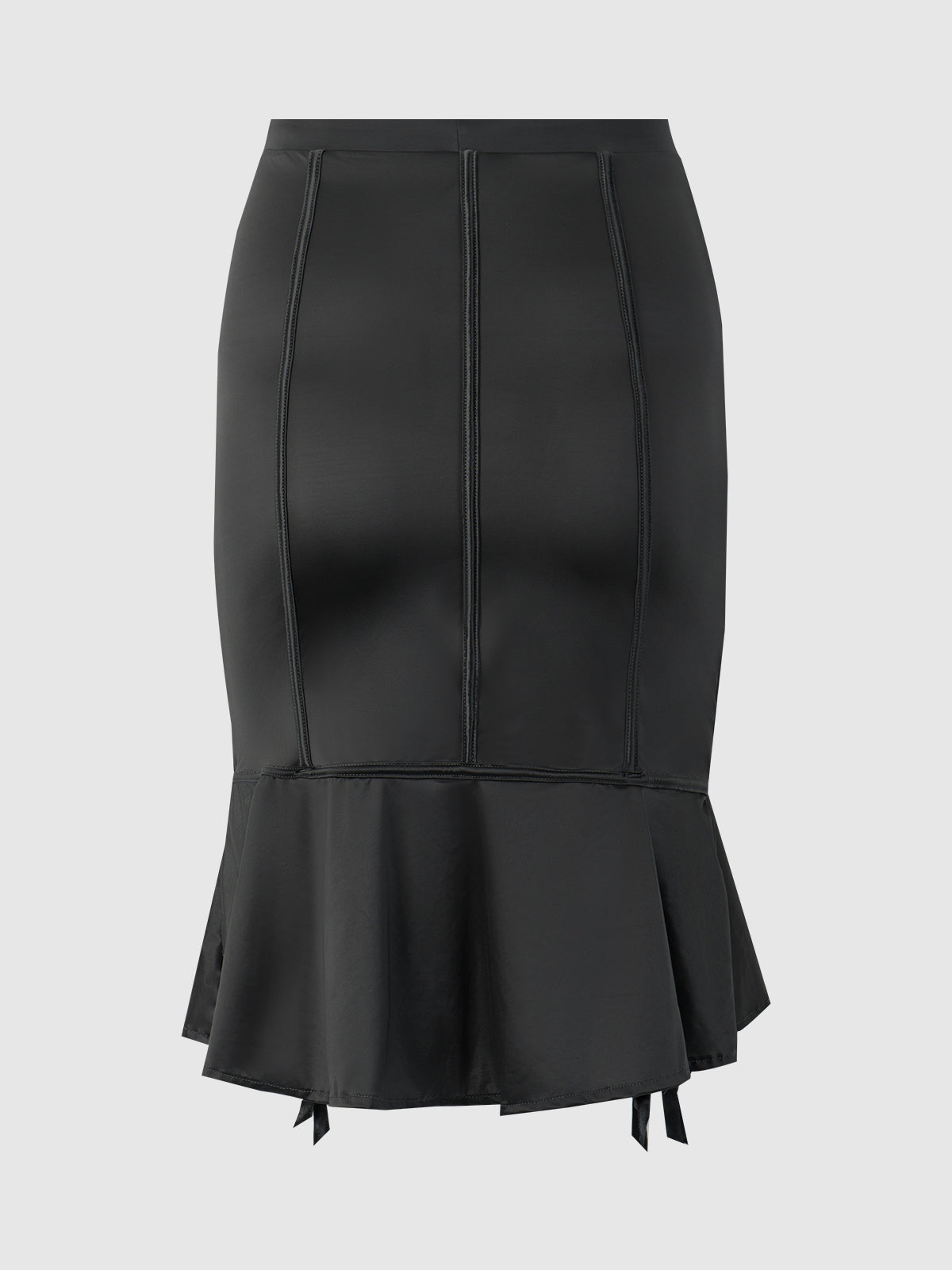 Neev Oil Slick Garter Half Slip Skirt - Frederick's of Hollywood