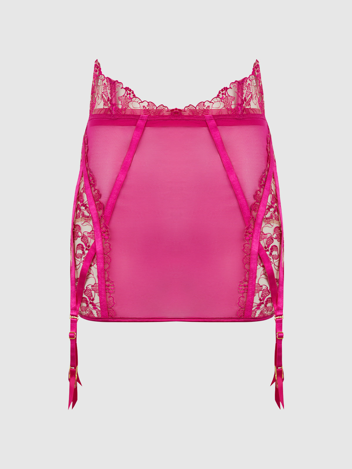 Venus Lace Strappy & Backless Half Slip - Frederick's of Hollywood