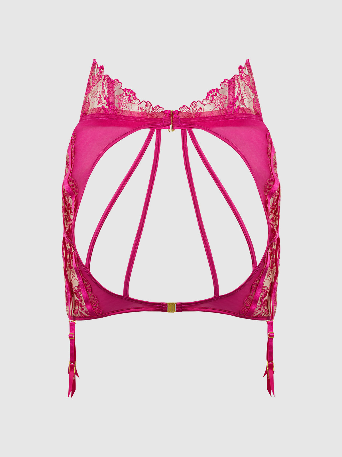 Venus Lace Strappy & Backless Half Slip - Frederick's of Hollywood