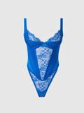 Adelaide Satin & Lace Teddy - Frederick's of Hollywood