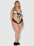 Scarlett Satin Sleep Bra & Shorty Set - Frederick's of Hollywood