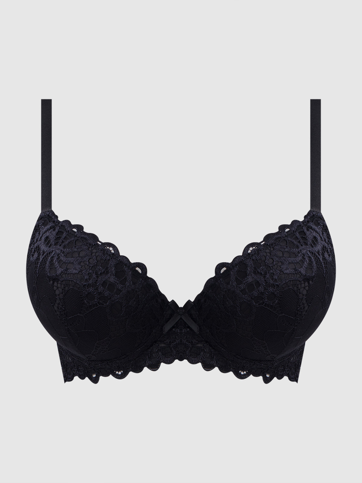Amanda Lace Push Up Balconette Bra - Frederick's of Hollywood