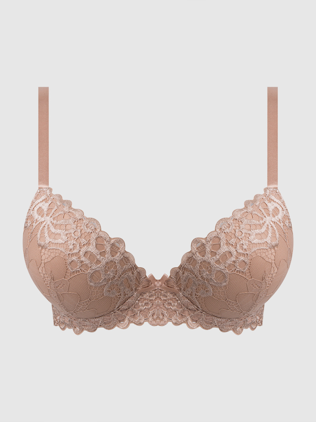 Amanda Lace Push Up Balconette Bra - Frederick's of Hollywood