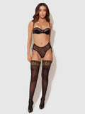 Luella Lace & Satin Demi Bra - Frederick's Of Hollywood