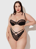 Luella Lace & Satin Demi Bra - Frederick's Of Hollywood