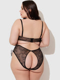 Luella Lace & Satin Demi Bra - Frederick's Of Hollywood