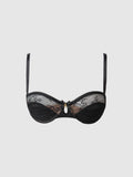 Luella Lace & Satin Demi Bra - Frederick's Of Hollywood