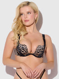 Raven Convertible Rising Star Push Up Plunge Bra - Frederick's of Hollywood