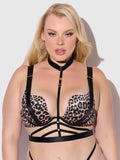 Raven Convertible Rising Star Push Up Plunge Bra - Frederick's of Hollywood